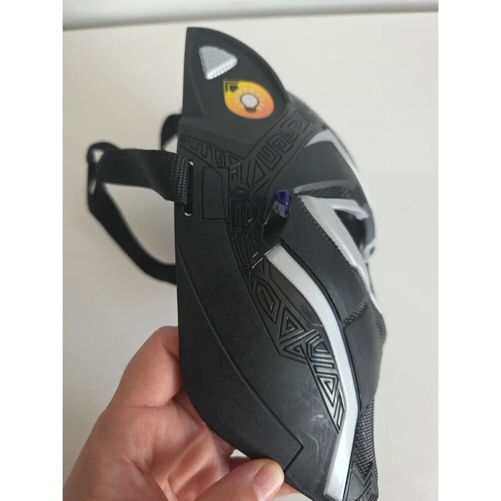 Black Panther Vibranium Power FX Light Up Mask Marvel Avengers‎ Cosplay Used